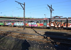 Graffiti Train - Photo by ROMANS (2015)