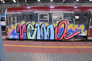 Graffiti Train - Photo by ROMANS - roma, maro, tip (2015)