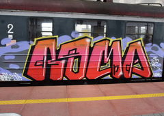 Graffiti Train - Photo by ROMANS (2016)