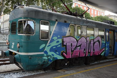 Graffiti Train - Photo by ROMANS (2016)