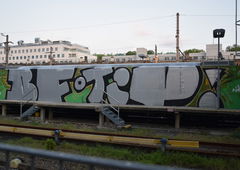 Graffiti Train - Photo by ROMANS (2016)