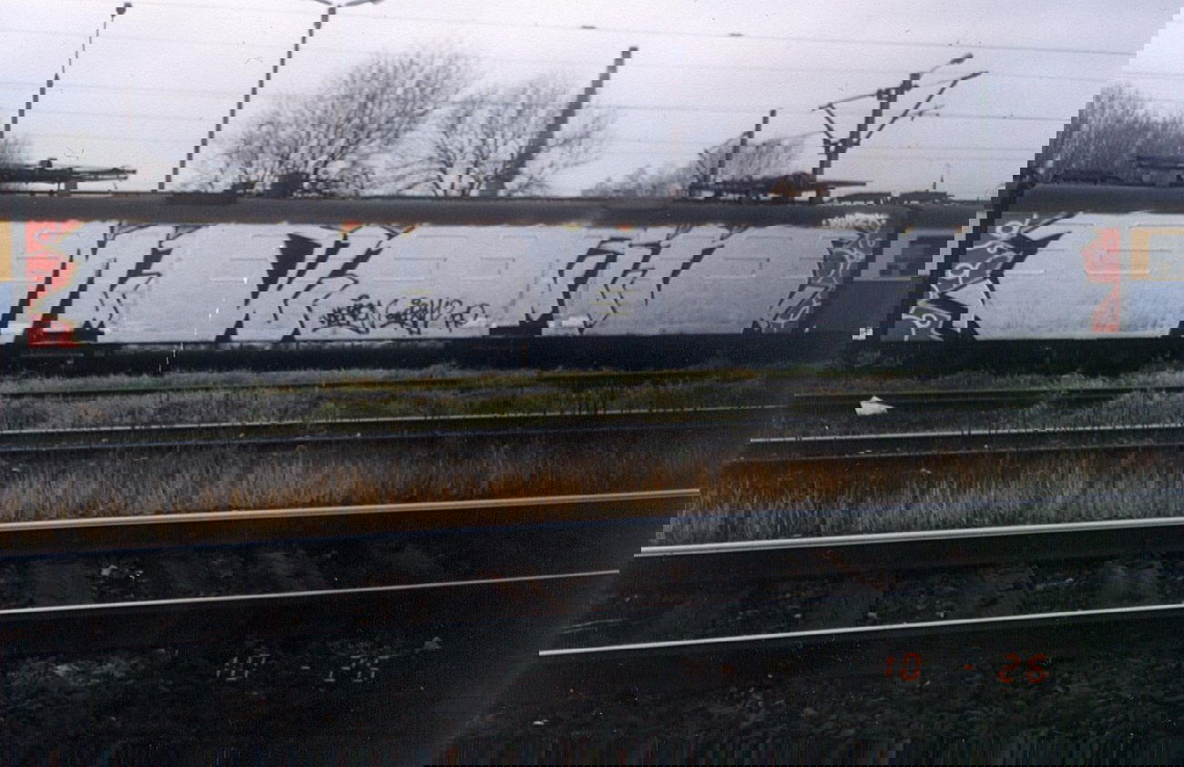 Graffiti Train - Photo by ROMANS - MARO, ROMA, WDRZK (2003)