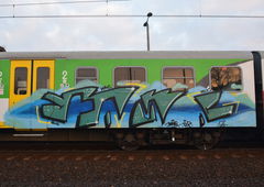 Graffiti Train - Photo by ROMANS (2018)