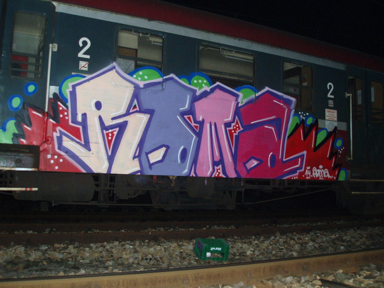 Graffiti Train - Photo by ROMANS (2014)