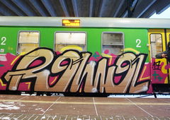 Graffiti Train - Photo by ROMANS (2017)