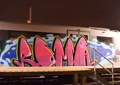 Graffiti Train in Austria - Photo by ROMANS (2016)