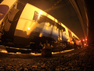 Graffiti Train - Photo by ROMANS - roma, tip, tipboys