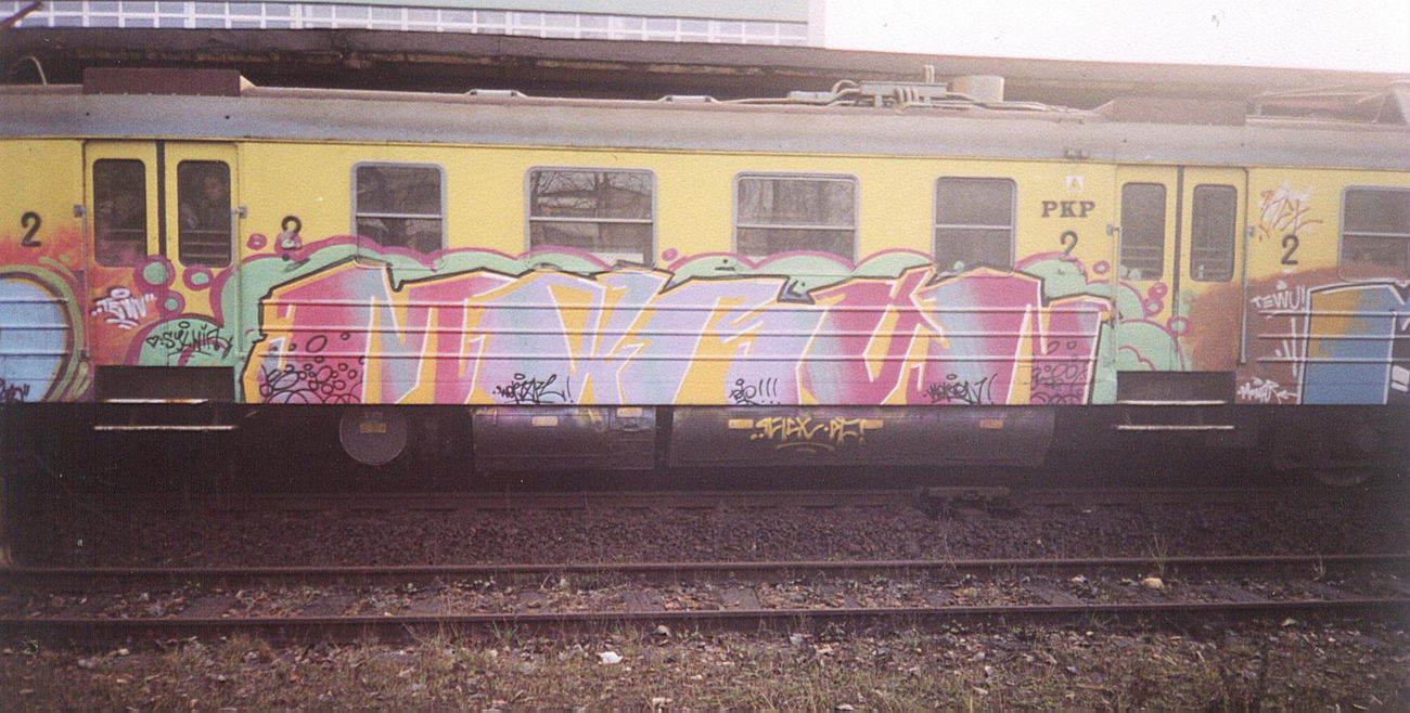 Graffiti Train - Photo by ROMANS - maro, roma, maron (2003)