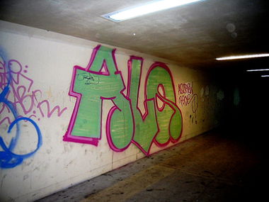 Graffiti Bombing - Photo by ROOSLAVONE - ALQ, ROOS, ONER (2013)