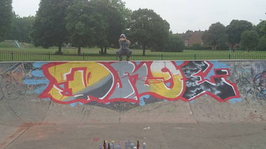 Graffiti Wall - Photo by ROOSLAVONE