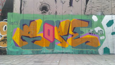 Graffiti Wall in Moscow - Photo by ROPEone - ROPE