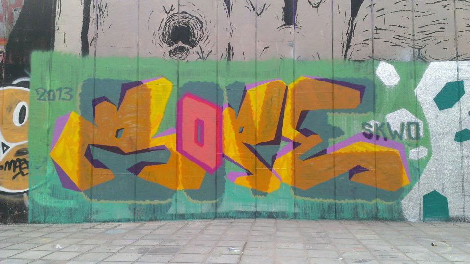 Graffiti Wall in Moscow - Photo by ROPEone - ROPE