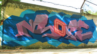 Graffiti Wall in Moscow - Photo by ROPEone