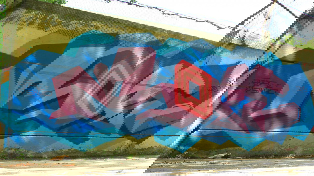 Graffiti Wall in Moscow - Photo by ROPEone