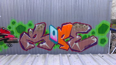 Graffiti Wall in Moscow - Photo by ROPEone