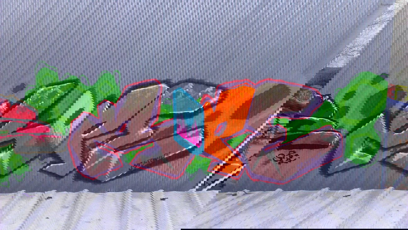 Graffiti Wall in Moscow - Photo by ROPEone