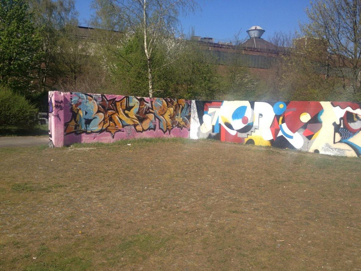 Graffiti Wall in Duisburg - Photo by RORO - RINK,  , TOPnotch (2015)