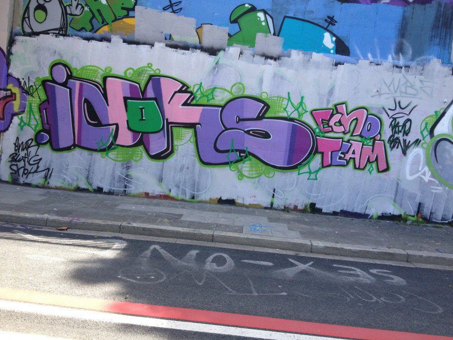 Graffiti Wall in Essen - Photo by RORO - inoks, echo, essen