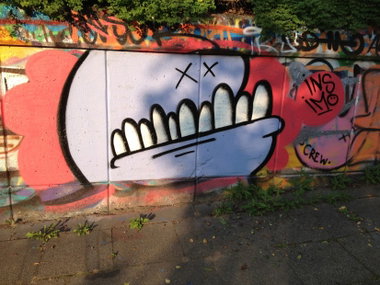 Graffiti Wall in Essen - Photo by RORO - IMO, INS