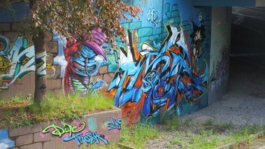 Graffiti Wall in Essen - Photo by RORO (2013)