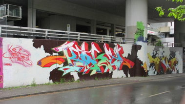 Graffiti Wall in bochum - Photo by RORO (2013)