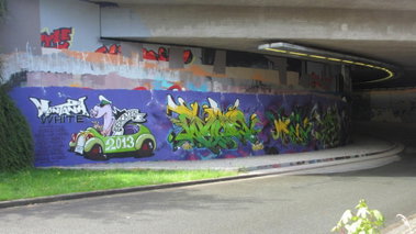 Graffiti Wall in bochum - Photo by RORO (2013)