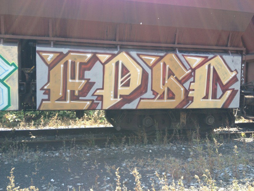 Graffiti Train - Photo by RORO