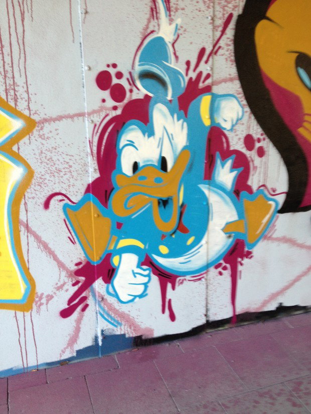 Graffiti Wall in Essen - Photo by RORO