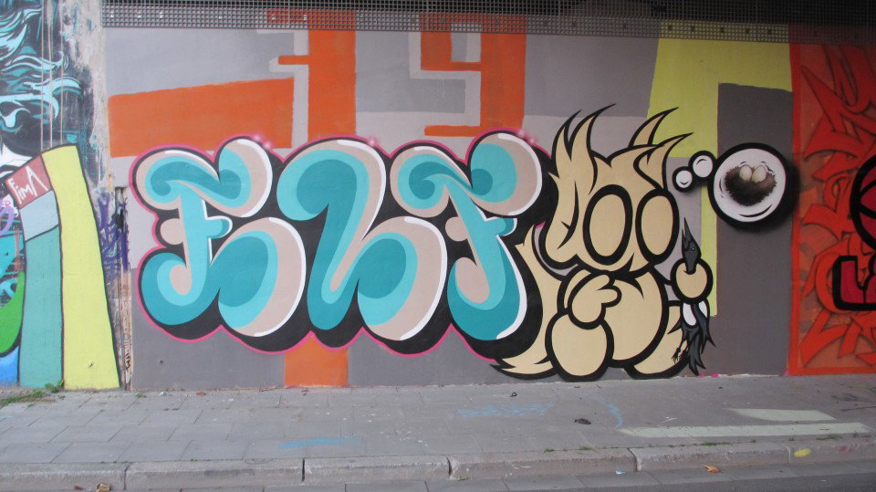 Graffiti Wall in Essen - Photo by RORO