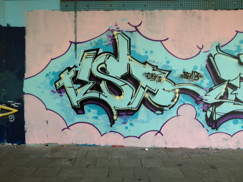 Graffiti Wall in Essen - Photo by RORO (2013)
