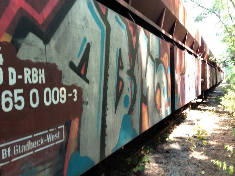 Graffiti Train - Photo by RORO (2013)