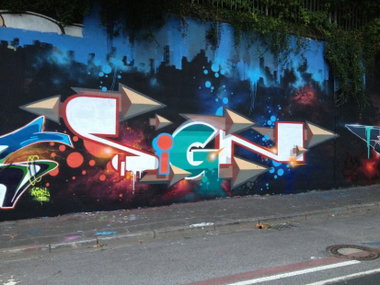 Graffiti Wall - Photo by RORO (2013)