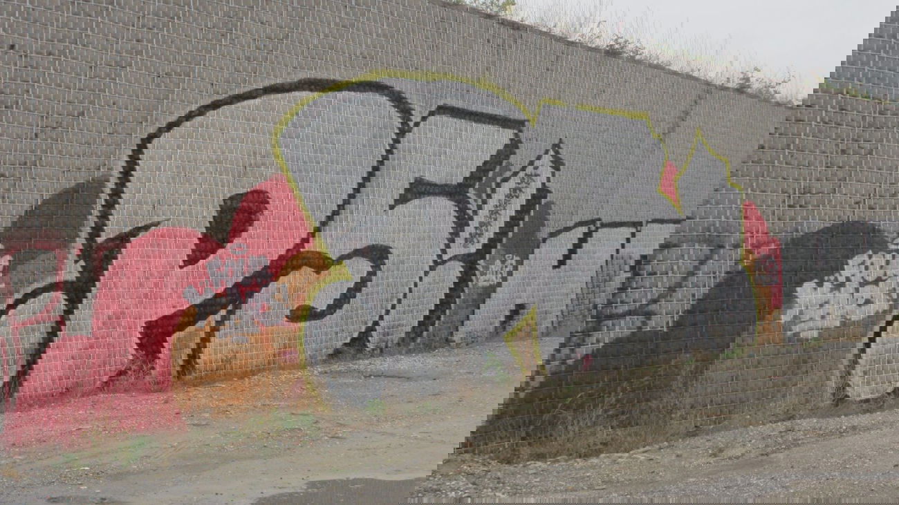 Graffiti Bombing in Essen - Photo by RORO - ps, 2013, reys (2013)