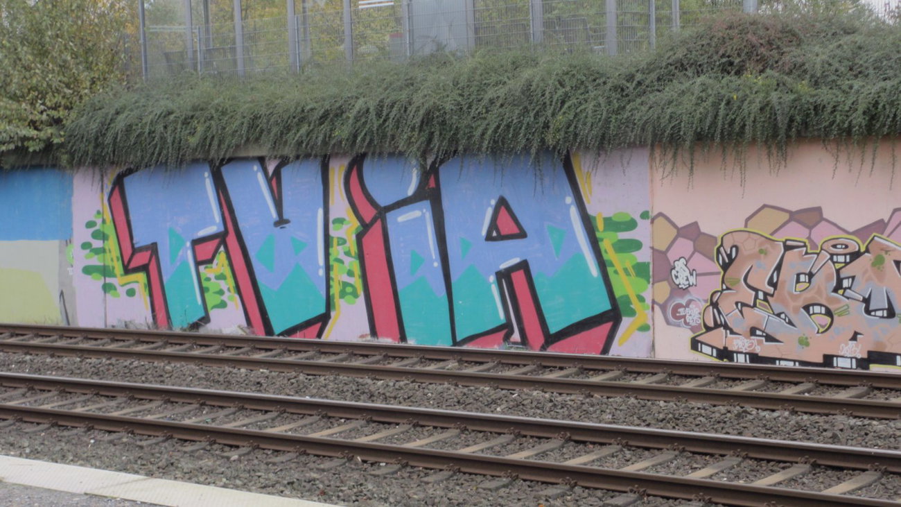 Graffiti Wall in Essen - Photo by RORO (2013)