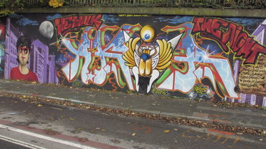 Graffiti Wall in Essen - Photo by RORO (2013)