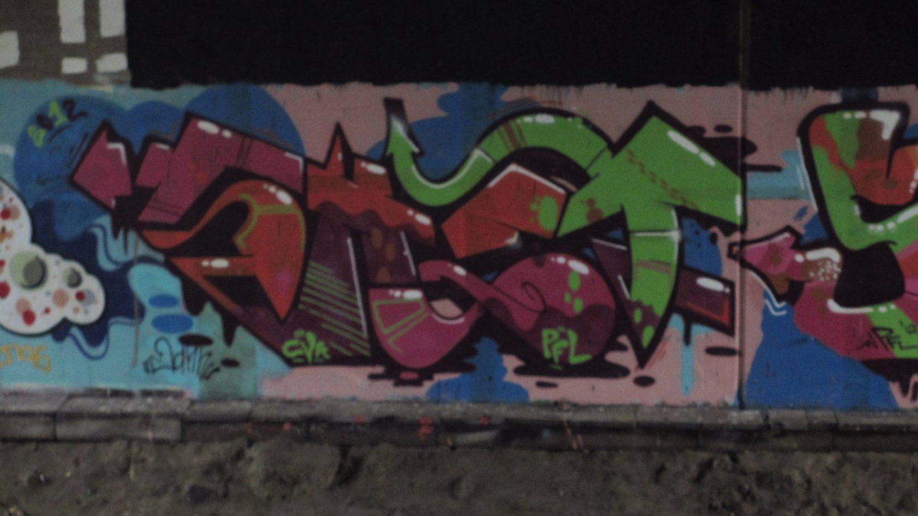 Graffiti Wall in Essen - Photo by RORO