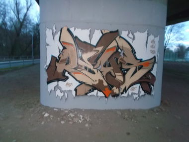 Graffiti Wall in Koblenz - Photo by RORO (2012)