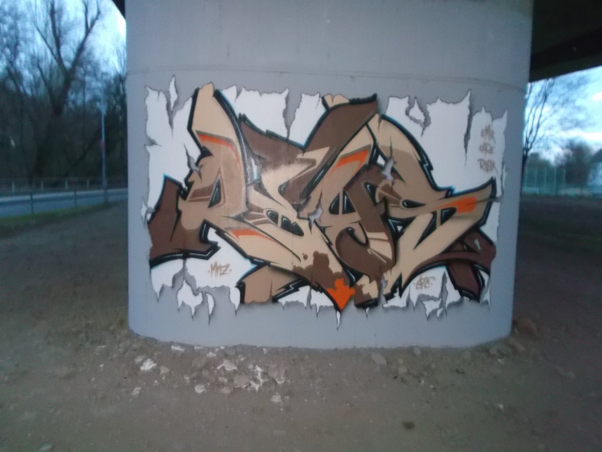 Graffiti Wall in Koblenz - Photo by RORO (2012)