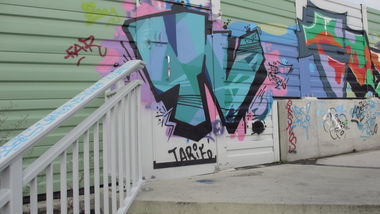 Graffiti Wall in Essen - Photo by RORO (2013)