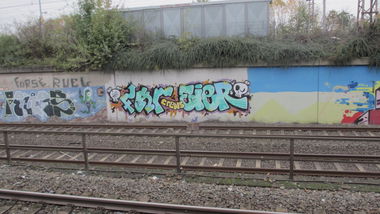 Graffiti Wall in Essen - Photo by RORO