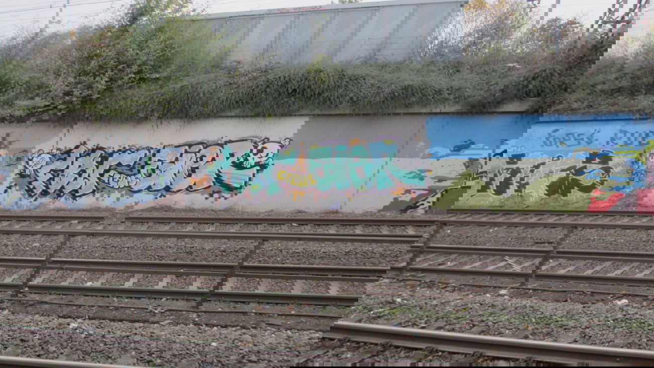 Graffiti Wall in Essen - Photo by RORO