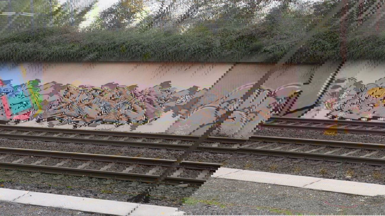 Graffiti Wall in Essen - Photo by RORO (2013)