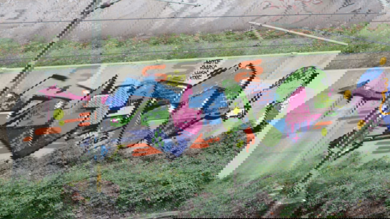 Graffiti Wall in Essen - Photo by RORO (2013)