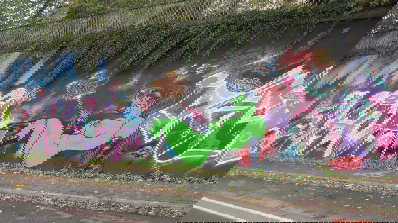 Graffiti Wall in Essen - Photo by RORO (2013)