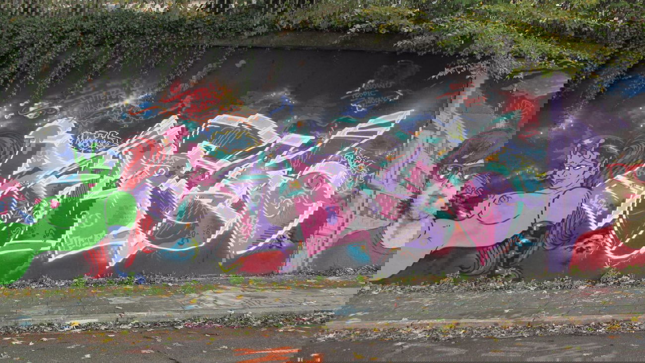 Graffiti Wall in Essen - Photo by RORO (2013)