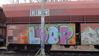 Graffiti Train - Photo by RORO