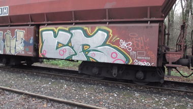 Graffiti Train - Photo by RORO