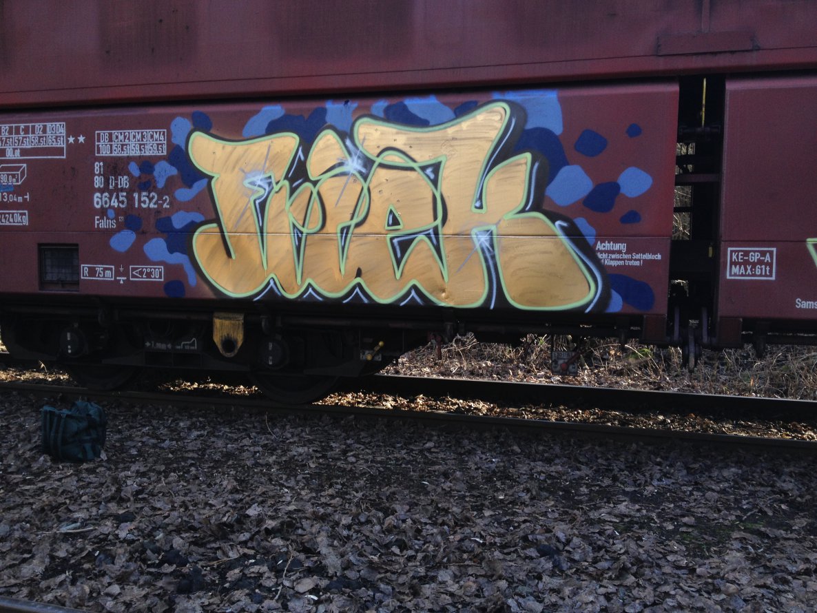 Graffiti Train - Photo by RORO (2014)