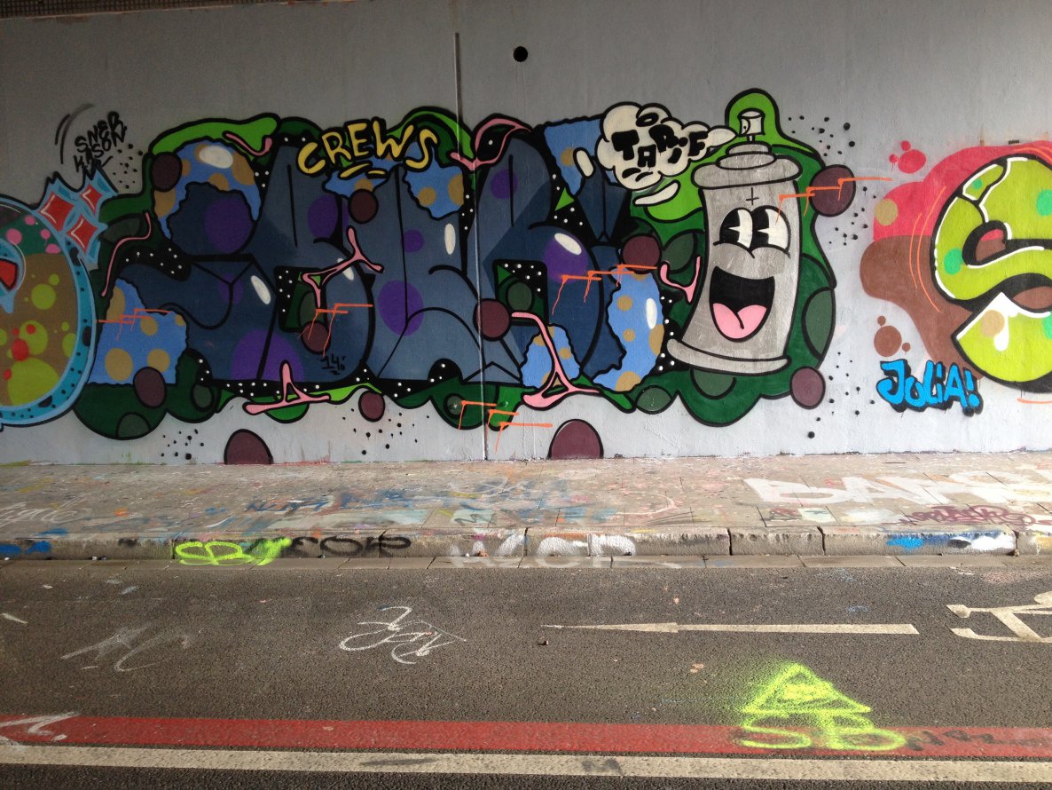 Graffiti Wall - Photo by RORO