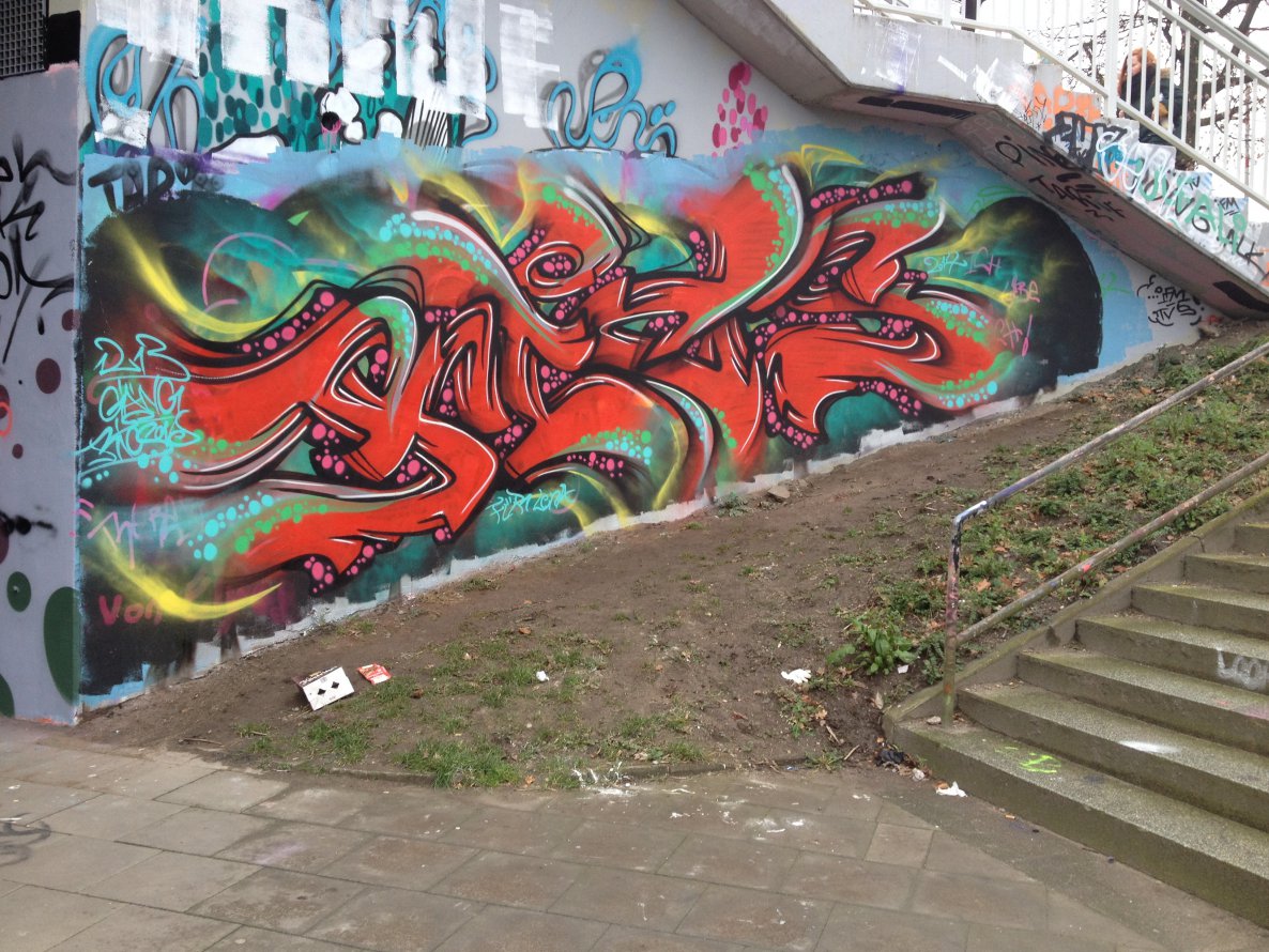 Graffiti Wall - Photo by RORO